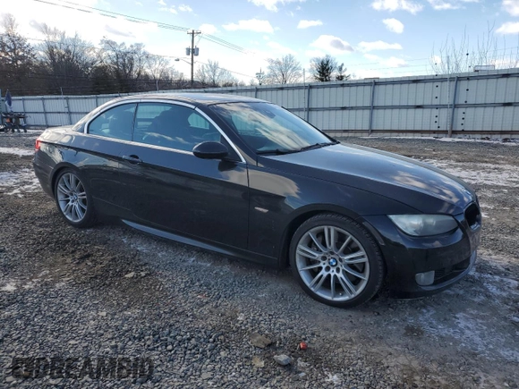 2007 BMW 3 Series 335i with VIN WBAWL73577PX48535, listed as a Copart auction lot 41636555 with 99,424 mi miles and Salvage Title. Bid and sale history available at carsss.com. Image 4.