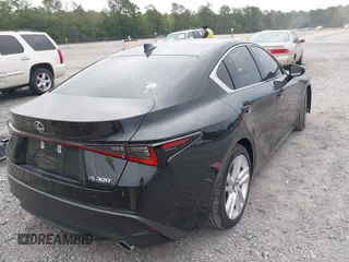 2024 Lexus IS 300 with VIN JTHCA1D29R5132121, listed as a IAAI auction lot 42084925 with 1,335 mi miles and . Bid and sale history available at DreamBid. Image 4.