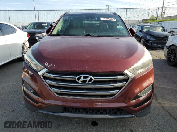 2016 Hyundai Tucson Sport with VIN KM8J33A29GU040122, listed as a Copart auction lot 54015585 with 154,276 mi miles and Clean Title. Bid and sale history available at carsss.com. Image 5.