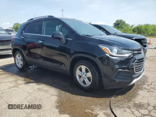2020 Chevrolet Trax LT with VIN KL7CJLSB0LB092503, listed as a Copart auction lot 62101855 with 43,948 mi miles and Salvage title. Bid and sale history available at DreamBid. Image 4.