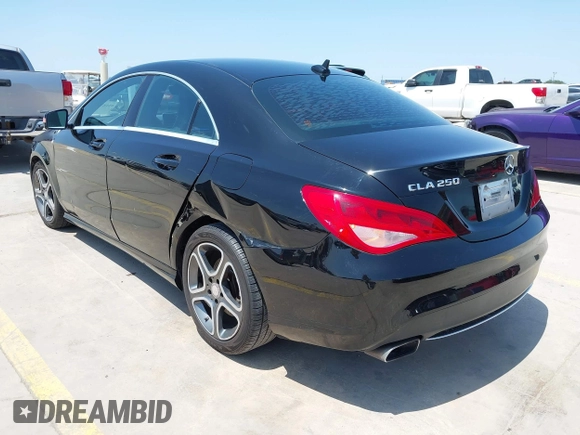 2014 Mercedes-Benz CLA 250 z VIN WDDSJ4EB3EN043058, wystawiony jako IAAI lot #42183317 z przebiegiem 147 440 mil mil oraz . Historia ofert i sprzedaży dostępna na DreamBid. Obrazek 3.
