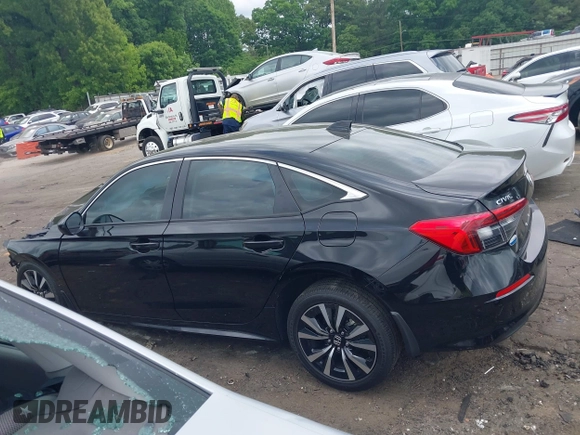 2024 Honda Civic EX z VIN 2HGFE1F77RH338897, wystawiony jako IAAI lot #42139117 z przebiegiem 14 470 mil mil oraz . Historia ofert i sprzedaży dostępna na DreamBid. Obrazek 13.