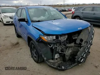 2021 Jeep Compass Sport z VIN 3C4NJCAB1MT576970, wystawiony jako Copart lot #43081635 z przebiegiem 42 759 mil mil oraz Szkoda całkowita • Salvage title. Historia ofert i sprzedaży dostępna na DreamBid. Obrazek 12.