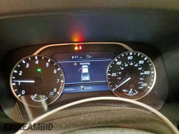 2022 Nissan Frontier SV with VIN 1N6ED1EJ4NN687184, listed as a Copart auction lot 56701345 with 29,003 mi miles and Salvage title. Bid and sale history available at DreamBid. Image 9.