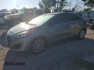 2017 Hyundai Elantra GT with VIN KMHD35LHXHU375806, listed as a Copart auction lot 71941084 with 101,709 mi miles and Salvage Title. Bid and sale history available at carsss.com. Image 1.