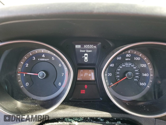 2014 Hyundai Elantra with VIN KMHD35LH7EU208444, listed as a Copart auction lot 75526234 with 60,530 mi miles and Salvage Title. Bid and sale history available at DreamBid. Image 9.