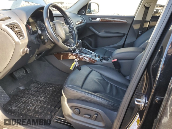 2012 Audi Q5 Prestige with VIN WA1WKAFP8CA096628, listed as a Copart auction lot 89010135 with 100,386 mi miles and Salvage title. Bid and sale history available at DreamBid. Image 7.