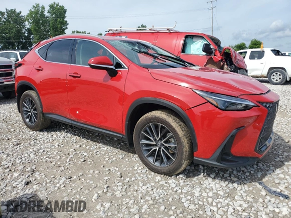 2023 Lexus NX with VIN 2T2AGCEZ2PC030136, listed as a Copart auction lot 62011404 with 4,860 mi miles and Salvage Title. Bid and sale history available at carsss.com. Image 4.