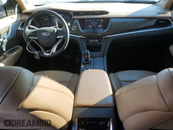 2022 Cadillac XT6 Premium Luxury with VIN 1GYKPFRS5NZ125360, listed as a Copart auction lot 45431165 with 47,511 mi miles and Salvage Title. Bid and sale history available at carsss.com. Image 8.