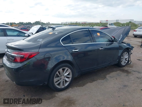 2014 Buick Regal Premium I with VIN 2G4GN5EX3E9188153, listed as a IAAI auction lot 39871749 with Not provided miles and . Bid and sale history available at DreamBid. Image 4.