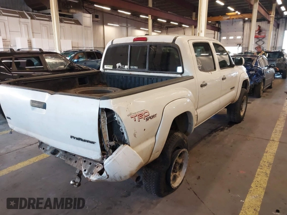 2011 Toyota Tacoma PreRunner with VIN 3TMJU4GN9BM112376, listed as a IAAI auction lot 40884050 with 120,321 mi miles and . Bid and sale history available at DreamBid. Image 4.