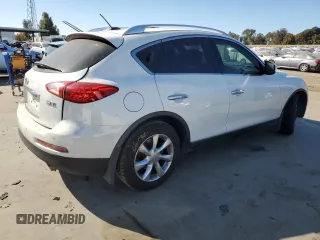 2008 Infiniti EX Journey with VIN JNKAJ09EX8M305671, listed as a Copart auction lot 76926044 with Not Provided miles and Salvage Title. Bid and sale history available at DreamBid. Image 3.