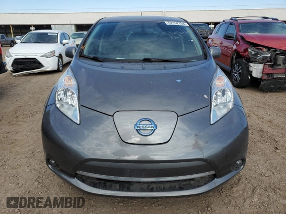 2016 Nissan LEAF S with VIN 1N4BZ0CP4GC312912, listed as a Copart auction lot 52152793 with 86,383 mi miles. Bid and sale history available at carsss.com. Image 5.