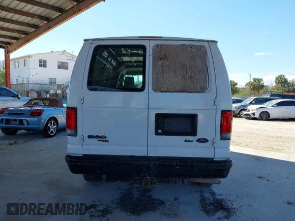 2014 Ford Econoline Cargo Commercial with VIN 1FTNE1EW1EDA66485, listed as a IAAI auction lot 41654271 with 304,974 mi miles and . Bid and sale history available at DreamBid. Image 16.
