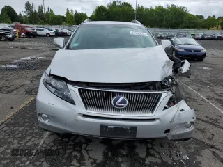 2010 Lexus RX 450h with VIN JTJBC1BA2A2022273, listed as a Copart auction lot 57465834 with 105,515 mi miles and Salvage Title. Bid and sale history available at DreamBid. Image 5.