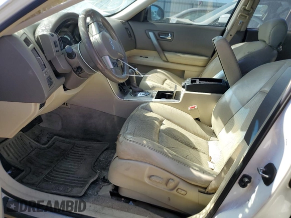 2008 Infiniti FX35 with VIN JNRAS08U18X104554, listed as a Copart auction lot 65936164 with 192,679 mi miles and Salvage Title. Bid and sale history available at carsss.com. Image 7.