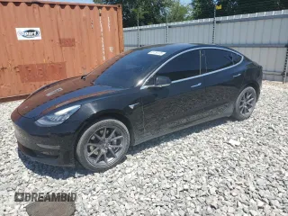 2018 Tesla Model 3 Long Range Battery with VIN 5YJ3E1EA1JF034411, listed as a Copart auction lot 53136125 with 205,274 mi miles and Clean Title. Bid and sale history available at carsss.com. Image 1.
