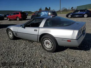 1986 Chevrolet Corvette with VIN 1G1YY0783G5107511, listed as a Copart auction lot 49959345 with 40,375 mi miles and Salvage Title. Bid and sale history available at carsss.com. Image 2.