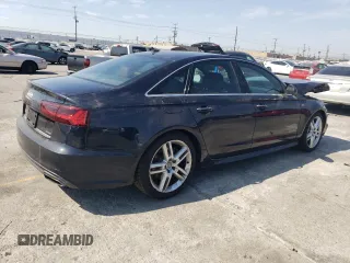 2016 Audi A6 Premium Plus with VIN WAUGFAFC3GN021701, listed as a Copart auction lot 74698884 with 93,137 mi miles and Salvage title. Bid and sale history available at DreamBid. Image 3.