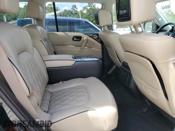 2021 Nissan Armada Platinum with VIN JN8AY2DA5M9374038, listed as a Copart auction lot 59656864 with 52,340 mi miles and Clean Title. Bid and sale history available at carsss.com. Image 11.