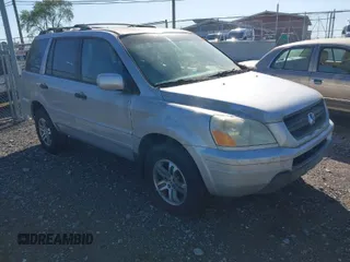 2003 Honda Pilot EX with VIN 2HKYF18683H566060, listed as a IAAI auction lot 42019115 with 182,256 mi miles and . Bid and sale history available at carsss.com. Image 1.