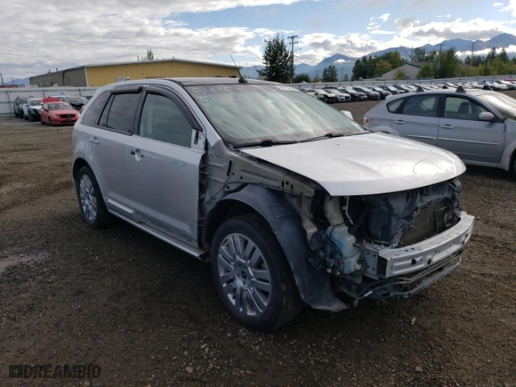 2010 Ford Edge Sport with VIN 2FMDK4AC5ABA28609, listed as a Copart auction lot 68752084 with 211,025 mi miles and Salvage Title. Bid and sale history available at carsss.com. Image 4.