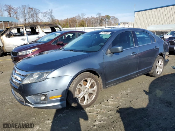 2012 Ford Fusion SE with VIN 3FAHP0HA7CR396191, listed as a Copart auction lot 84869334 with 219,992 mi miles and Salvage Title. Bid and sale history available at carsss.com. Image 1.