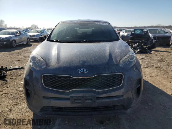 2018 Kia Sportage LX with VIN KNDPM3AC1J7478966, listed as a Copart auction lot 49420255 with 121,558 mi miles and Salvage Title. Bid and sale history available at carsss.com. Image 5.