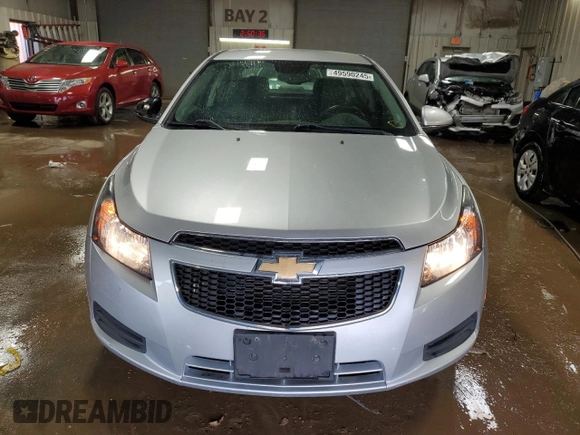 2014 Chevrolet Cruze 1LT with VIN 1G1PC5SB6E7240856, listed as a Copart auction lot 49590245 with 39,496 mi miles and Salvage Title. Bid and sale history available at carsss.com. Image 5.