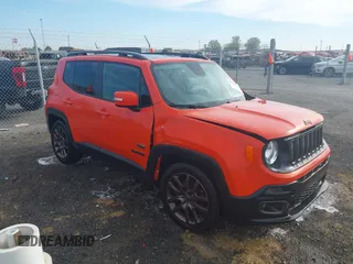 2016 Jeep Renegade Latitude with VIN ZACCJABT5GPE31204, listed as a IAAI auction lot 41828985 with 162,684 mi miles and . Bid and sale history available at DreamBid. Image 1.