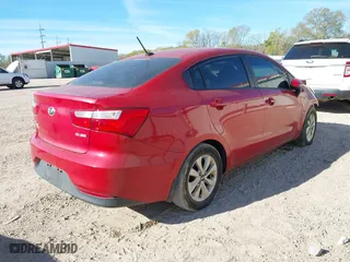 2016 Kia Rio EX with VIN KNADN4A31G6633713, listed as a IAAI auction lot 41822198 with 57,970 mi miles. Bid and sale history available at carsss.com. Image 4.