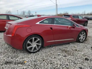 2014 Cadillac ELR z VIN 1G6RR1E40EU600809, wystawiony jako Copart lot #46242915 z przebiegiem 129 853 mil mil oraz Czysty tytuł • Clean title. Historia ofert i sprzedaży dostępna na DreamBid. Obrazek 3.
