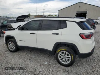 2018 Jeep Compass Sport с VIN 3C4NJDAB9JT440751, выставлен на аукционе Copart как лот 55476005 с пробегом 147 141 миль миль и Списание • Salvage title. История ставок и продаж доступна на DreamBid. Изображение 2.