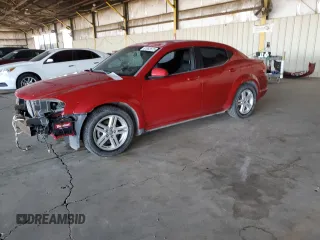 2013 Dodge Avenger SXT z VIN 1C3CDZCB8DN613189, wystawiony jako Copart lot #61082675 z przebiegiem 58 041 mil mil oraz Czysty tytuł • Clean title. Historia ofert i sprzedaży dostępna na DreamBid. Obrazek 1.