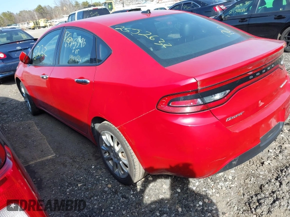 2013 Dodge Dart Limited with VIN 1C3CDFCA4DD317243, listed as a IAAI auction lot 41788866 with 999,999 mi miles. Bid and sale history available at carsss.com. Image 3.