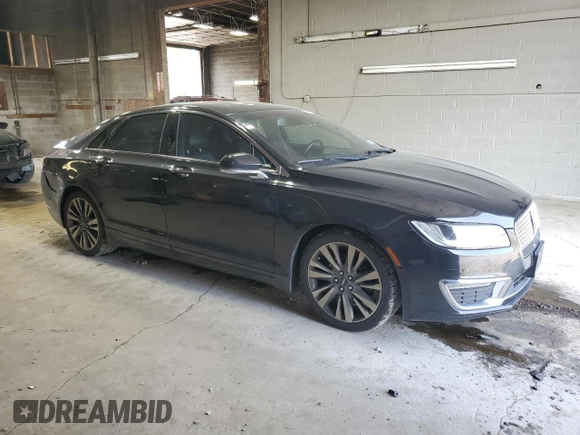 2017 Lincoln MKZ Reserve with VIN 3LN6L5F9XHR645024, listed as a Copart auction lot 59688595 with 125,890 mi miles and Clean title. Bid and sale history available at DreamBid. Image 4.
