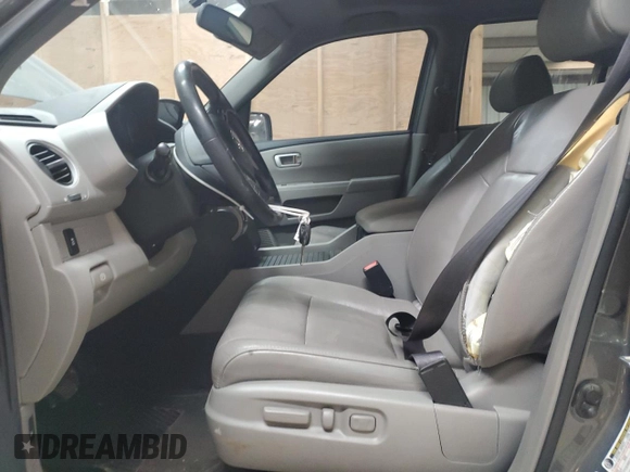2013 Honda Pilot EX-L with VIN 5FNYF3H50DB027628, listed as a Copart auction lot 45904115 with 113,939 mi miles and Salvage Title. Bid and sale history available at DreamBid. Image 7.