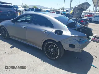 2023 Mercedes-Benz CLA 45 AMG with VIN W1K5J5DBXPN414966, listed as a IAAI auction lot 42265563 with 26,039 mi miles and . Bid and sale history available at DreamBid. Image 3.