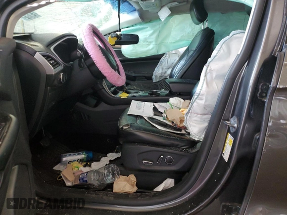 2015 Ford Edge SEL with VIN 2FMTK4J94FBB88522, listed as a Copart auction lot 51311955 with 0 mi miles and Salvage Title. Bid and sale history available at carsss.com. Image 7.
