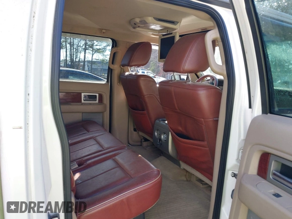 2009 Ford F-150 XL with VIN 1FTPW14V59KC26416, listed as a IAAI auction lot 41630034 with 120,455 mi miles. Bid and sale history available at carsss.com. Image 8.