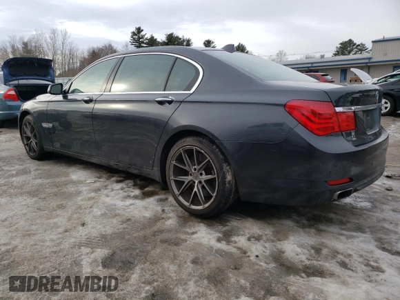2011 BMW 7 Series 750Li xDrive with VIN WBAKC8C57BC434453, listed as a Copart auction lot 46473665 with 129,354 mi miles and Clean Title. Bid and sale history available at carsss.com. Image 2.