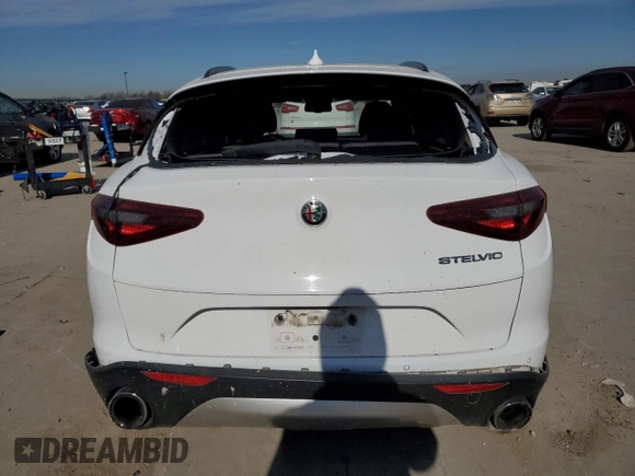 2019 Alfa Romeo Stelvio z VIN ZASPAJAN1K7C36301, wystawiony jako Copart lot #88811295 z przebiegiem Nie podano mil oraz Szkoda całkowita • Salvage title. Historia ofert i sprzedaży dostępna na DreamBid. Obrazek 6.