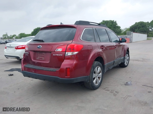 2012 Subaru Outback 2.5i Limited with VIN 4S4BRCKC6C3264541, listed as a IAAI auction lot 41967461 with 54,005 mi miles. Bid and sale history available at carsss.com. Image 4.
