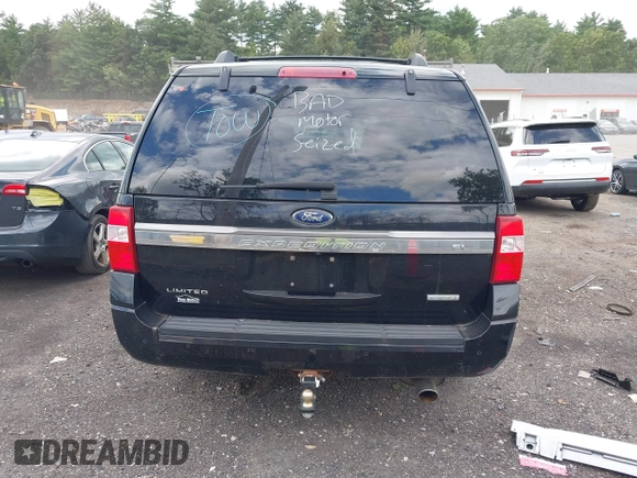 2017 Ford Expedition Max Limited z VIN 1FMJK2AT2HEA61427, wystawiony jako IAAI lot #42759145 z przebiegiem 134 450 mil mil oraz . Historia ofert i sprzedaży dostępna na DreamBid. Obrazek 16.
