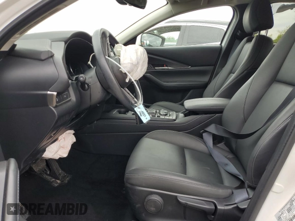 2023 Mazda CX-30 S Select with VIN 3MVDMBBM2PM555443, listed as a Copart auction lot 58159865 with 30,118 mi miles and Salvage title. Bid and sale history available at DreamBid. Image 7.