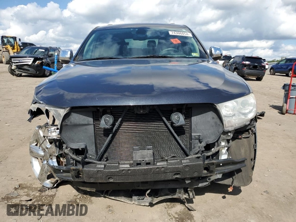2013 Dodge Durango Citadel with VIN 1C4SDHET6DC592944, listed as a Copart auction lot 74306054 with 87,025 mi miles and Salvage Title. Bid and sale history available at carsss.com. Image 5.