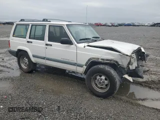 2000 Jeep Cherokee with VIN 1J4FF48S1YL174377, listed as a Copart auction lot 50032345 with 204,234 mi miles and Salvage title. Bid and sale history available at DreamBid. Image 4.