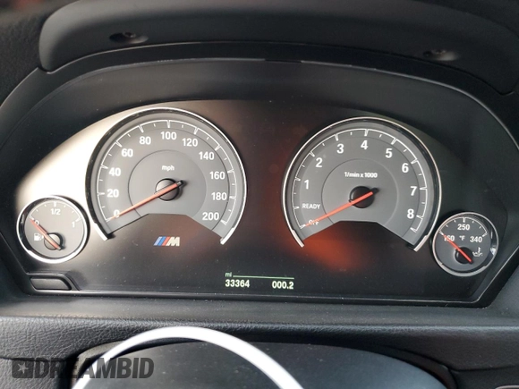 2018 BMW M3 with VIN WBS8M9C51J5J79567, listed as a Copart auction lot 81814643 with 33,364 mi miles. Bid and sale history available at carsss.com. Image 9.