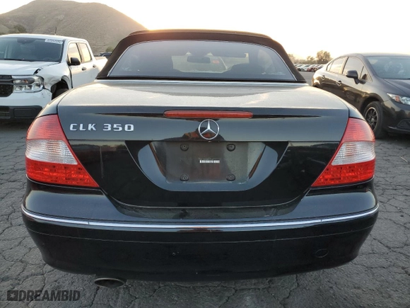 2006 Mercedes-Benz CLK-Class 3.5L with VIN WDBTK56HX6F200163, listed as a Copart auction lot 82704494 with 163,966 mi miles and Clean Title. Bid and sale history available at carsss.com. Image 6.