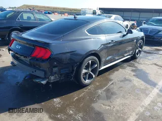 2022 Ford Mustang GT with VIN 1FA6P8CF6N5135181, listed as a IAAI auction lot 42171291 with 22,371 mi miles. Bid and sale history available at carsss.com. Image 4.